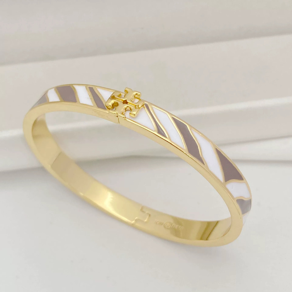 Tory Burch Enamel Inlay Bracelet